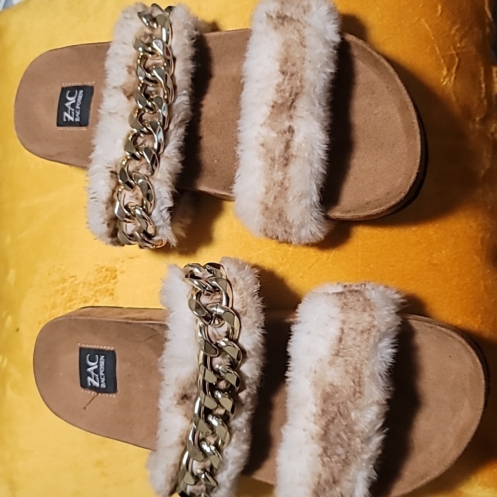 Zac Posen Natan slide sandal size 8